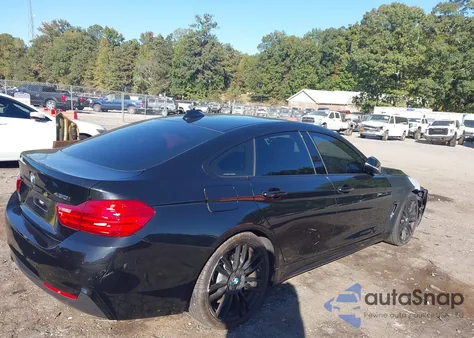 2017 BMW 430I Gran Coupe from USA, damaged, VIN WBA4F7C56HG438375